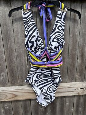 Trina Turk size 8 one-piece bathing suit. NWT!!